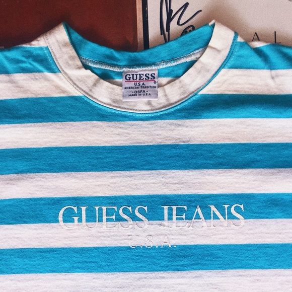 guess jeans tops
